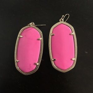 Kendra Scott Hot Pink Danielle Earrings